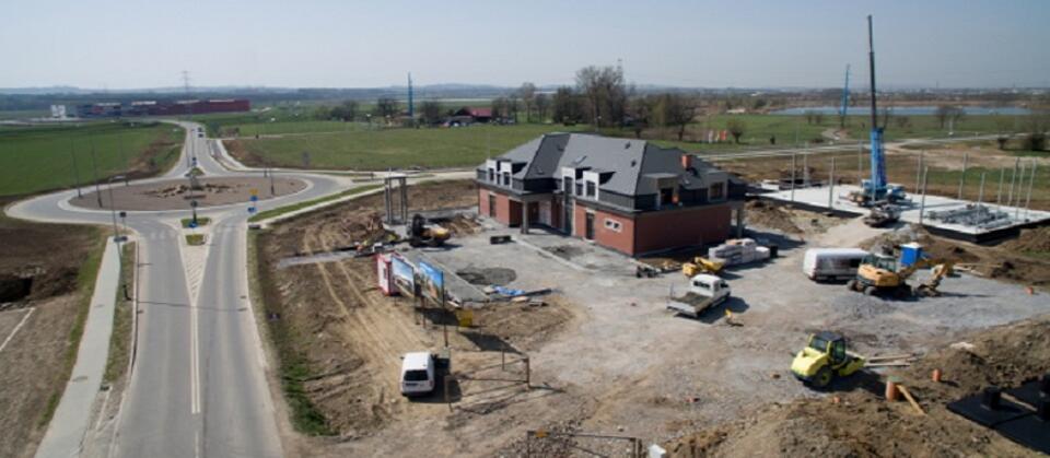 Campus Misericordiae z lotu ptaka fot.PAP/Leszek Szymański