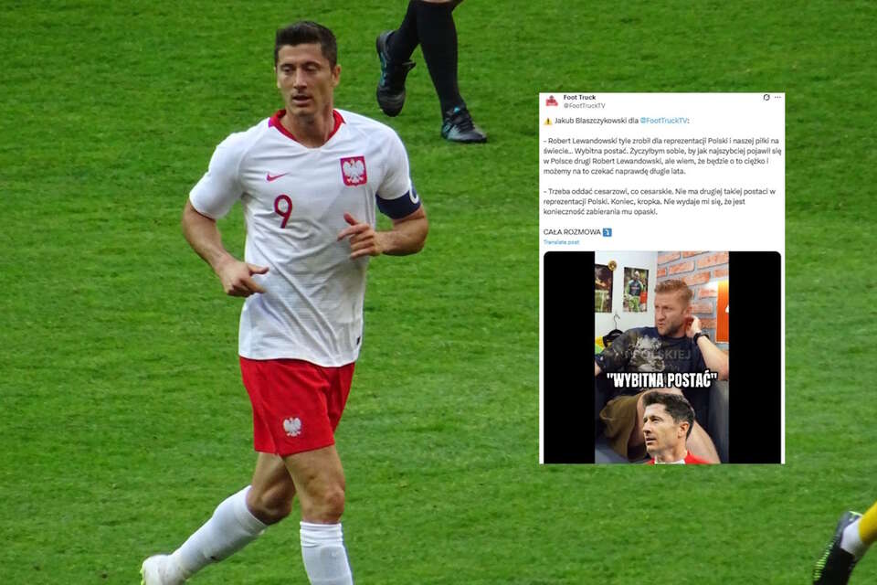 Robert Lewandowski / autor: Fratria/X-Foot Truck, screen