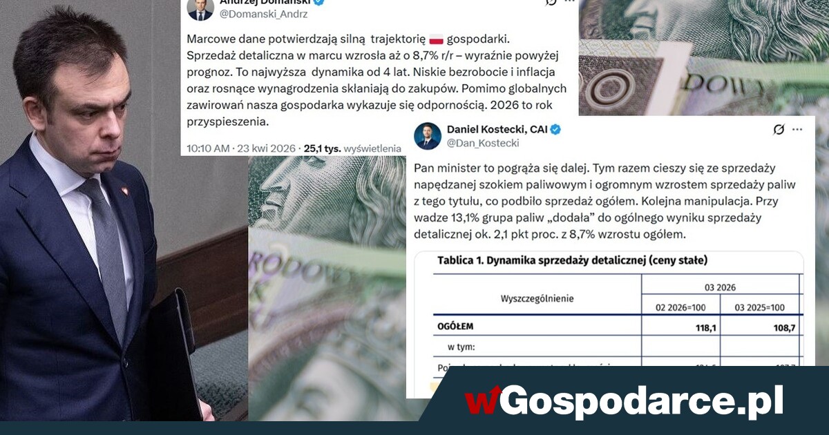 Co z tym paliwem wzrostu? Minister kontra analityk