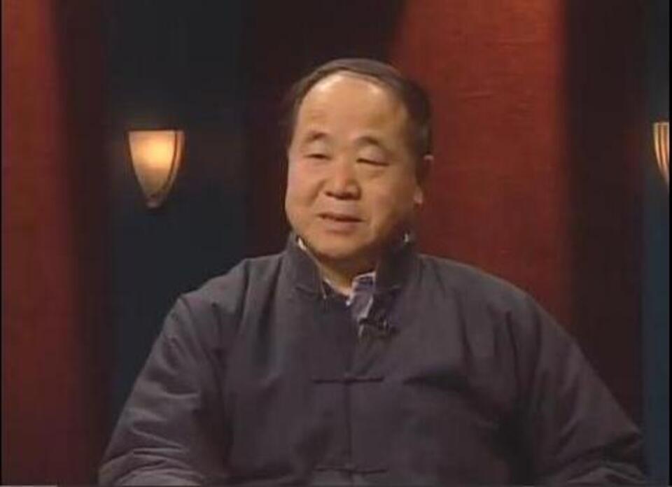 Mo Yan, laureat literackiej nagrody Nobla w roku 2012