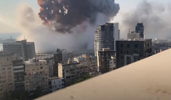Eksplozja w Bejrucie. Nowe nagranie wstrząsa i poraża [VIDEO]