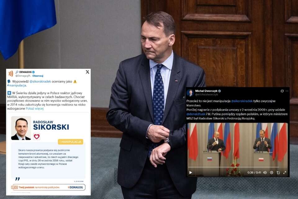 Radosław Sikorski  / autor: Fratria/X