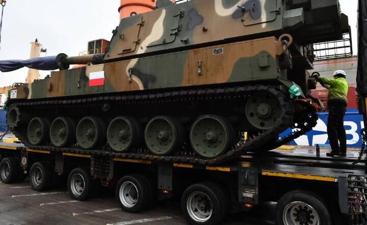 Czołgi K2 i armatohaubice K9 z Korei Południowej już w Polsce / autor: PAP/Adam Warżawa