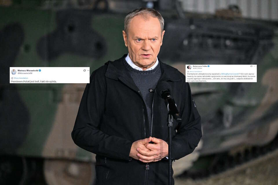 Tusk "trollem"? Morawiecki diagnozuje: "Fakt nie opinia"