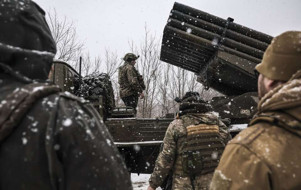 Wojna na Ukrainie / autor: PAP/EPA/24th Mechanized Brigade HANDOUT