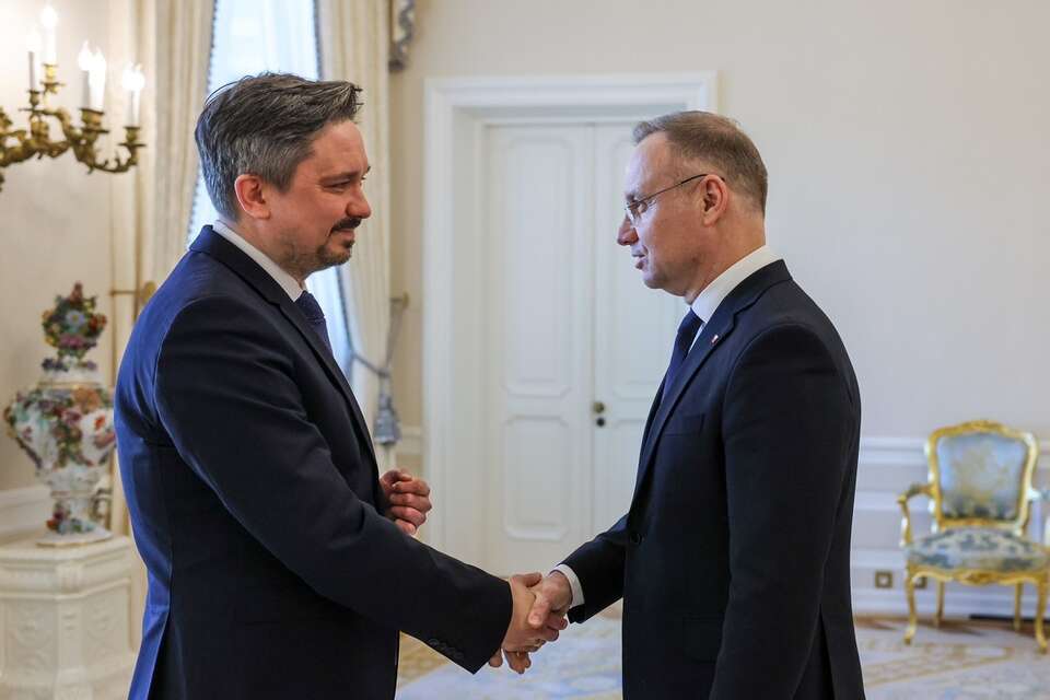 RPO prof. Marcin Wiącek  i Prezydent RP Andrzej Duda / autor: Kancelaria Prezydenta RP