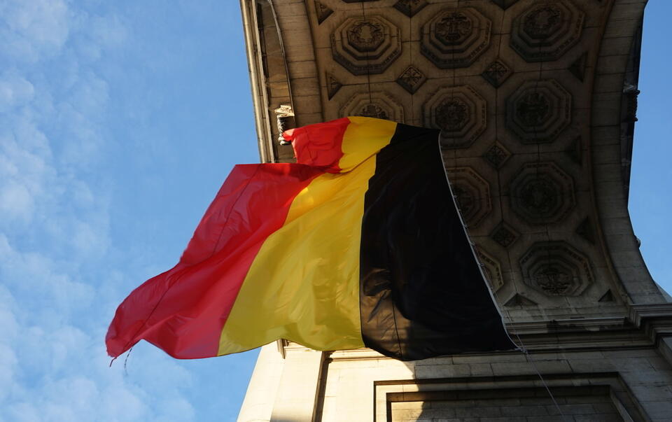 Flaga Belgii / autor: Fratria
