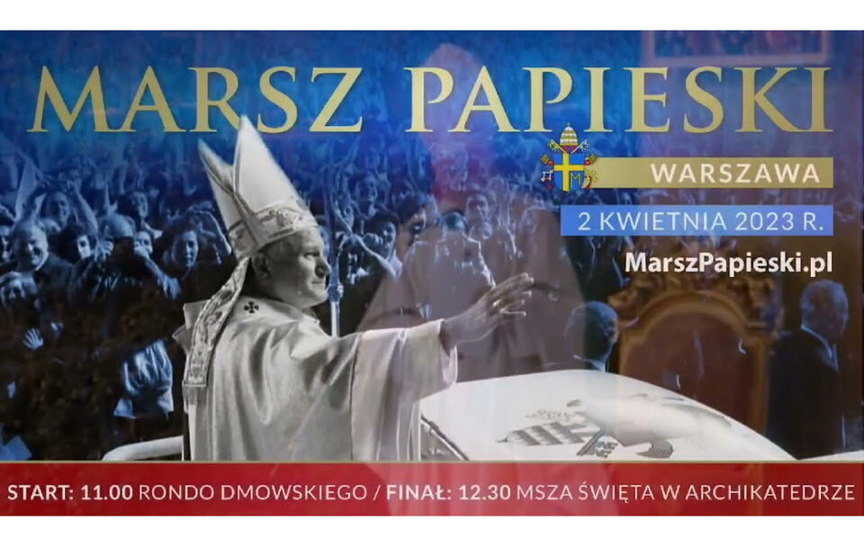 Marsz Papieski. Organizatorzy: Ogromne, społeczne poruszenie