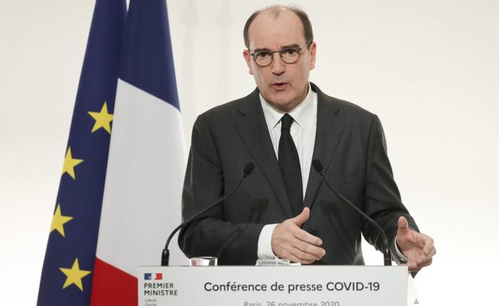 Premier Francji Jean Castex / autor: PAP/EPA/LUDOVIC MARIN / POOL