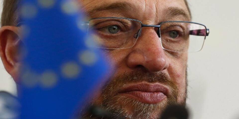 Fot. PAP/EPA/Martin Schulz, przewodniczący Parlamentu Europejskiego