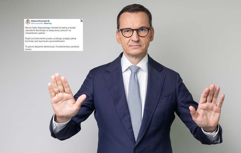 Mateusz Morawiecki / autor: Fratria/X