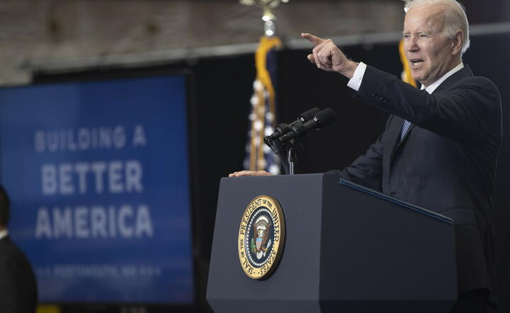 Joe Biden, prezydent USA / autor: PAP/EPA