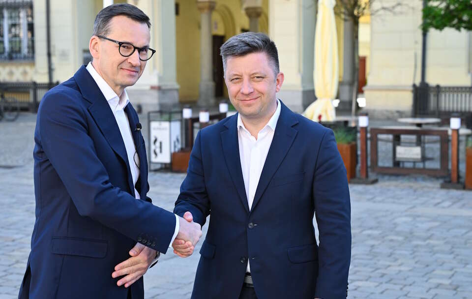 Morawiecki poparł kandydaturę Michała Dworczyka do PE