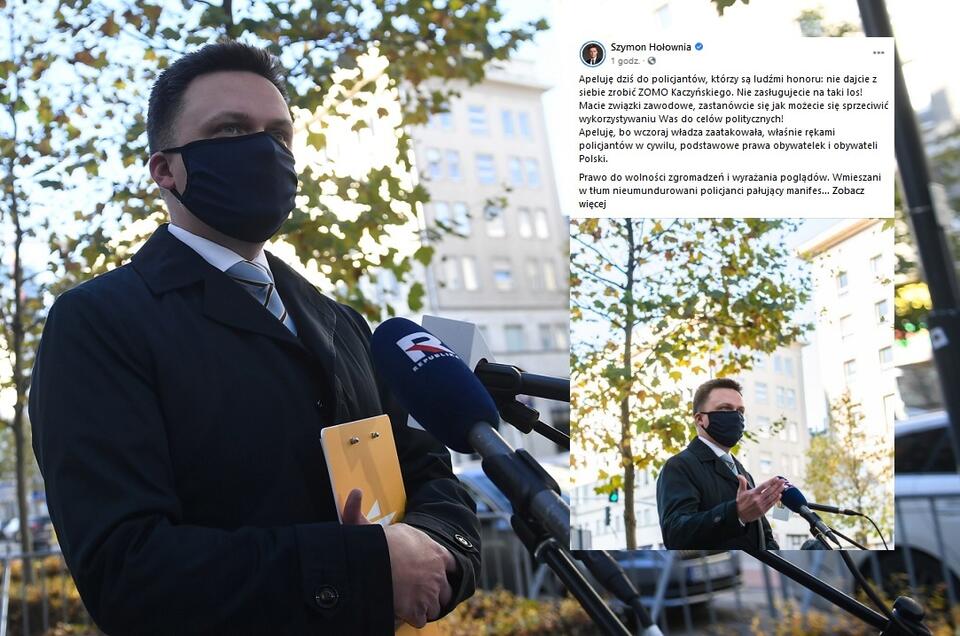 Szymon Hołownia / autor: PAP/Marcin Obara