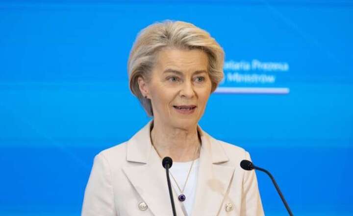 Przewodnicząca KE Ursula von der Leyen / autor: Fratria