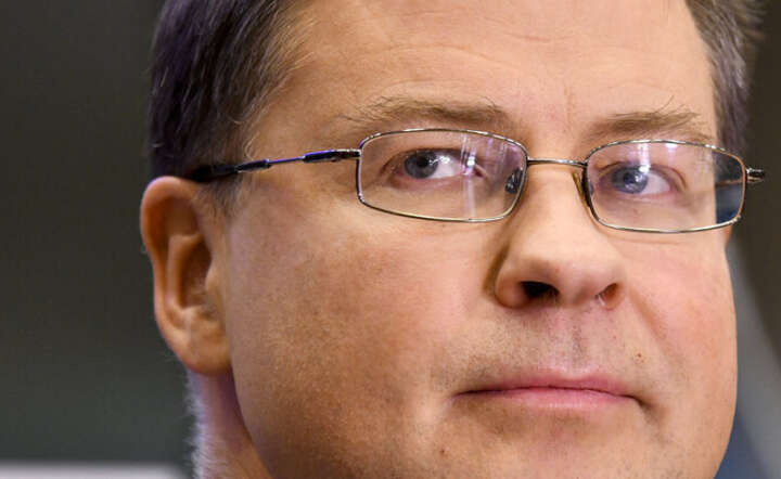 Komisarz ds. gospodarki Valdis Dombrovskis / autor: Dominique HOMMEL © European Union 2019 - Source : EP