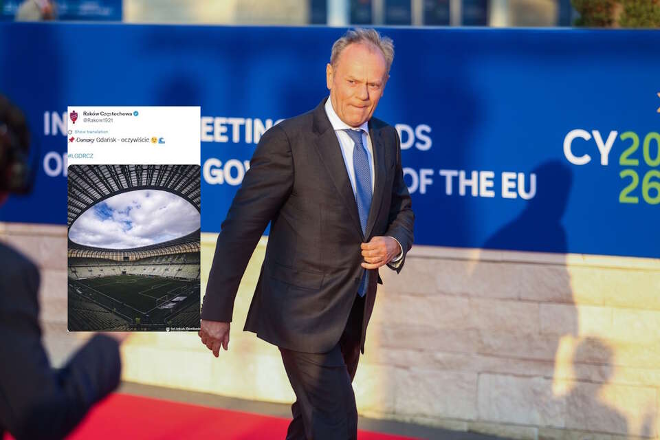 Raków zadrwił z tuskowego 