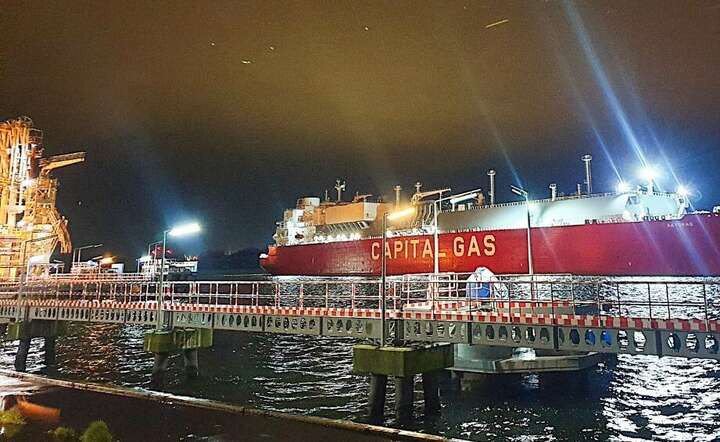 400. dostawa LNG do gazoportu w Świnoujściu / autor: materiały prasowe Gaz-System