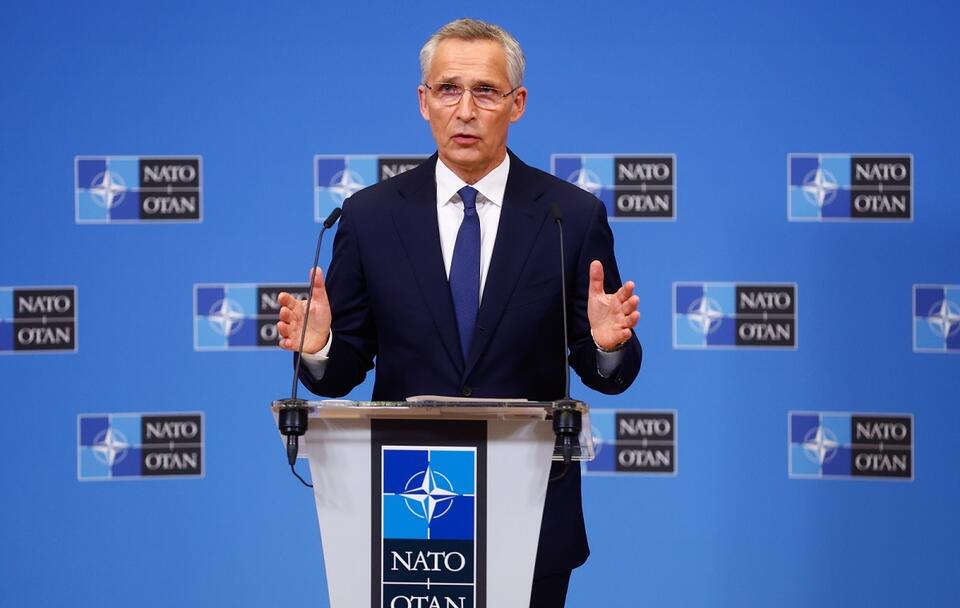 Sekretarz generalny NATO Jens Stoltenberg / autor: PAP/EPA