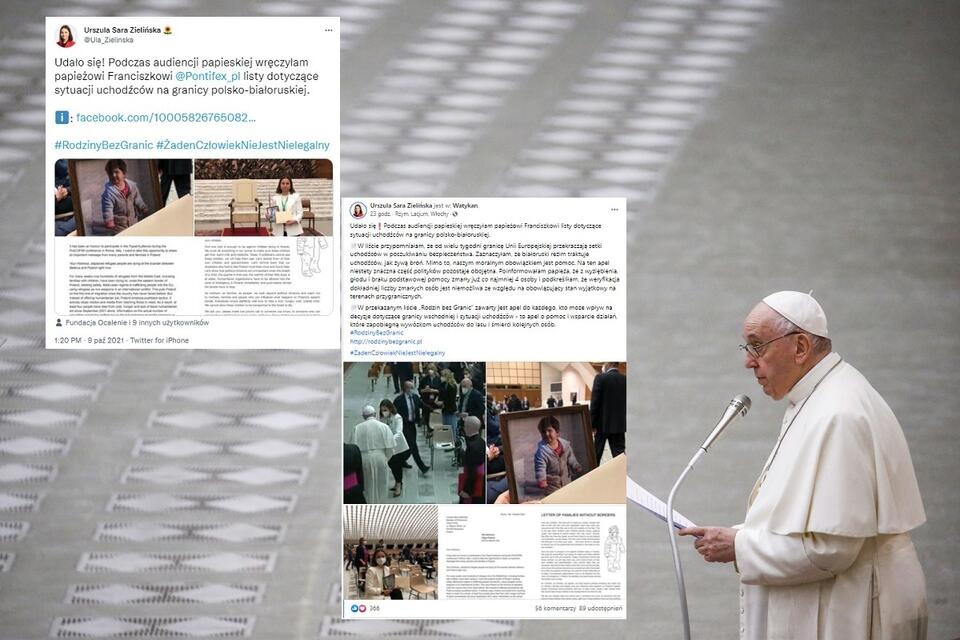 Papież Franciszek / autor: PAP/EPA/Facebook/Twitter