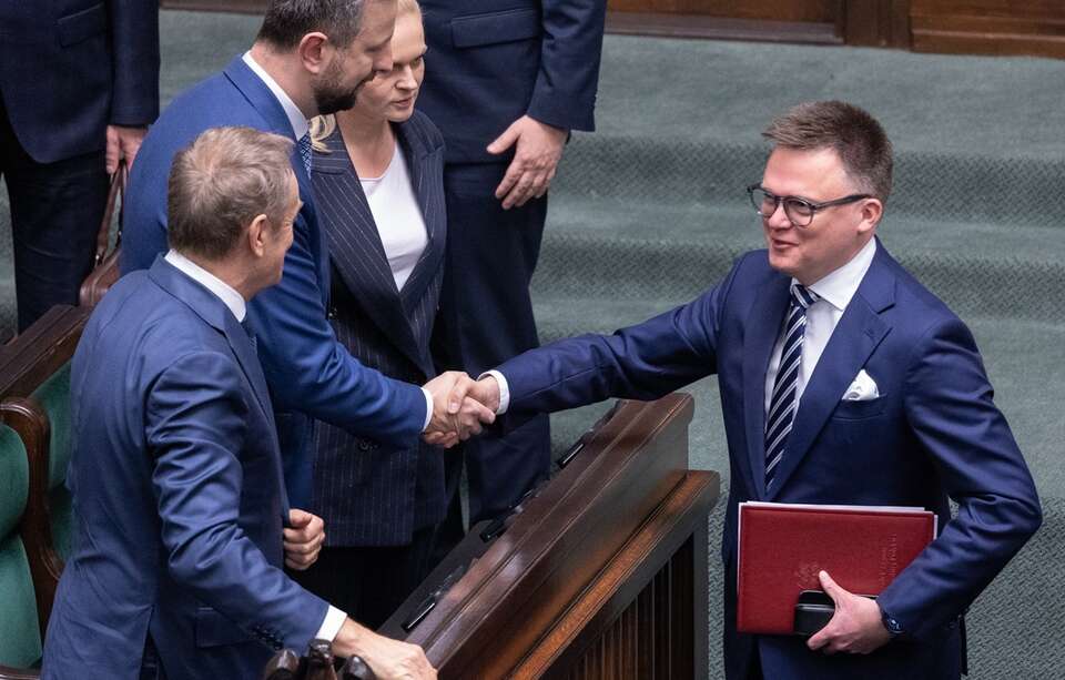 Tusk podżegał Hołownię do popełnienia przestępstwa?