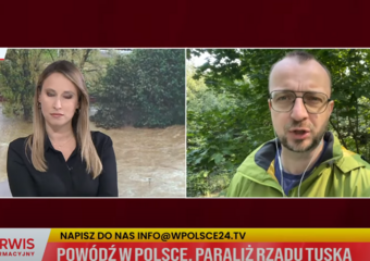 Reporter wPolsce24: Tusk zarządza katastrofą tak, jak Łukaszenka kołchozem