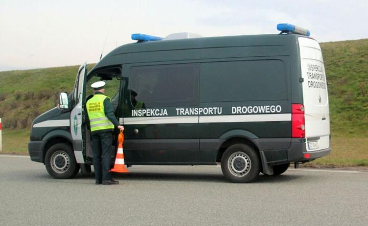 Inspekcja Transportu Drogowego / autor: Fratria