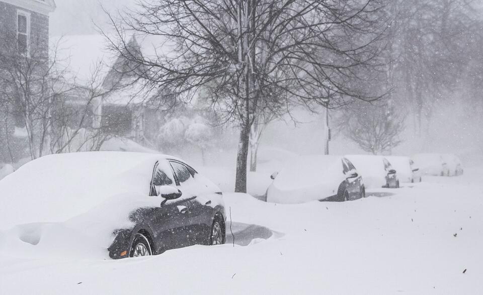 Burza śnieżna w Buffalo  / autor: PAP/EPA/JALEN WRIGHT