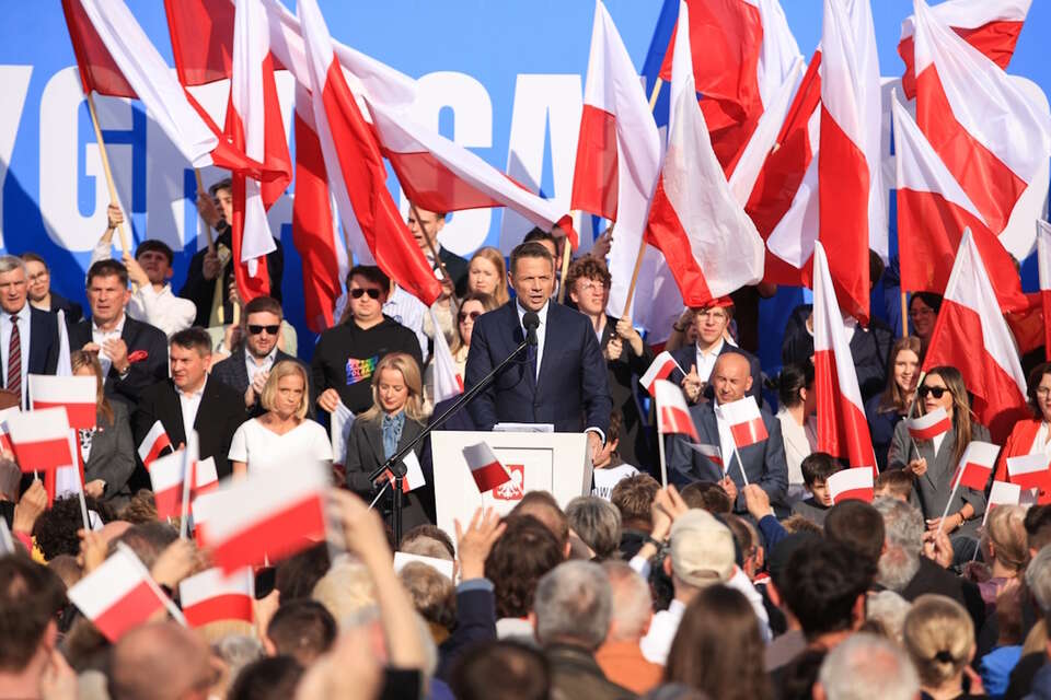 Biejat i Hołownia wesprą Trzaskowskiego w terenie / autor: PAP/Jarek Praszkiewicz