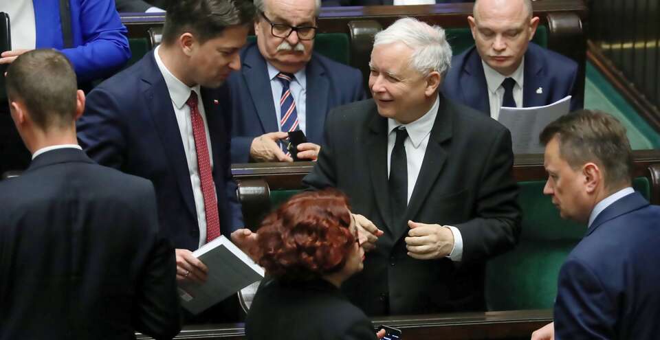 Jaroslaw Kaczynski  / autor: PAP/Tomasz Gzell