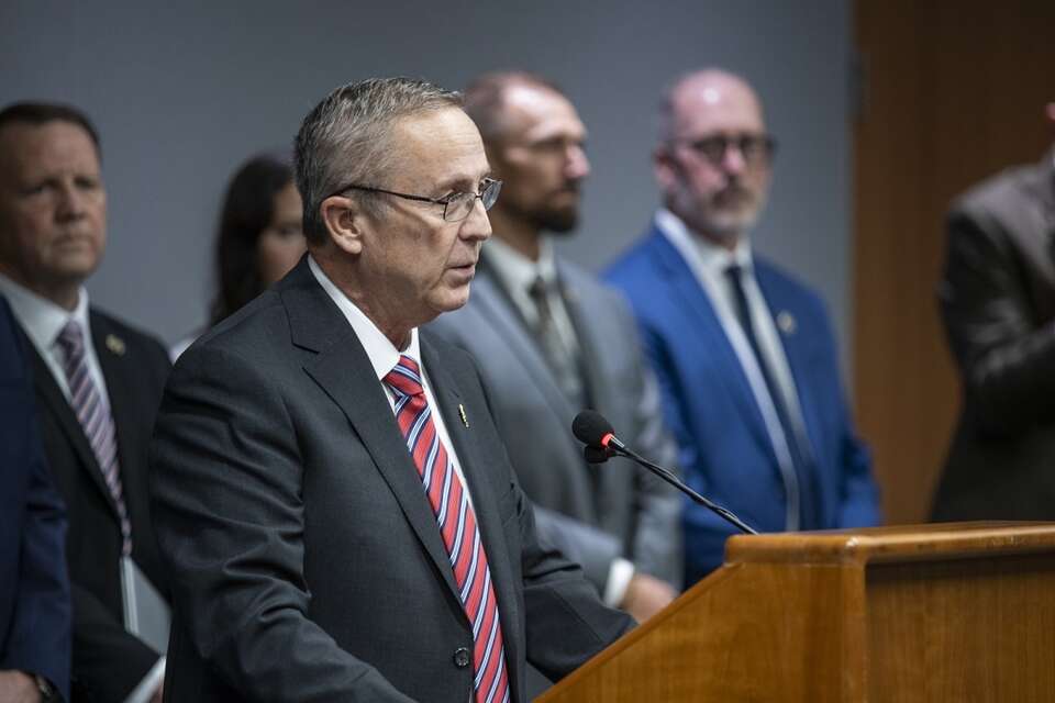 Szef prokuratury okręgowej z hrabstwa Utah, Jeffrey Gray. / autor: PAP/EPA