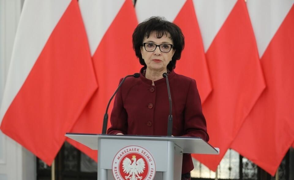 Marszałek Sejmu Elżbieta Witek / autor: Twitter/@KancelariaSejmu