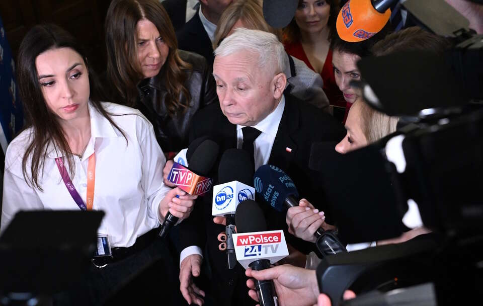 Jarosław Kaczyński  / autor: PAP/Radek Pietruszka