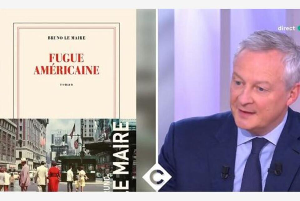 Pan minister i jego najnowsza książka / autor: Gallimard/Youtube/screenshot