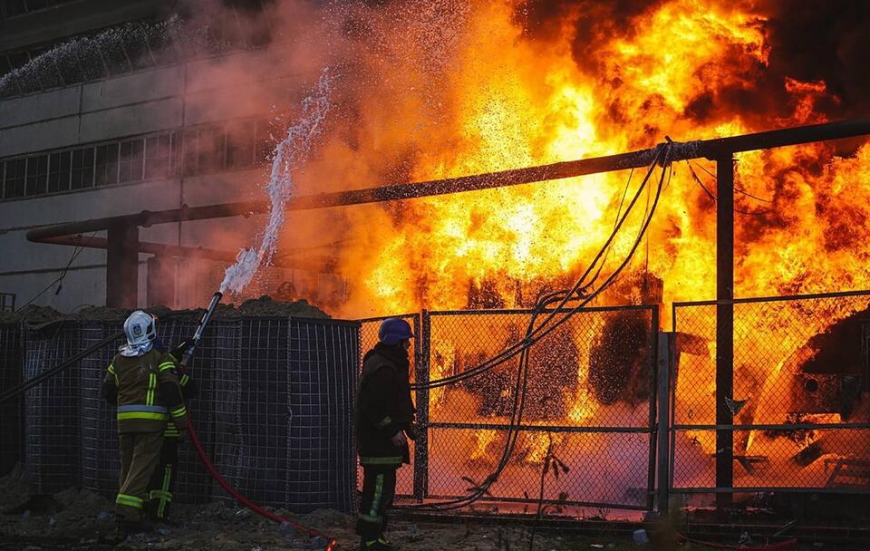 autor: PAP/EPA/STATE EMERGENCY SERVICE OF UKRAINE HANDOUT