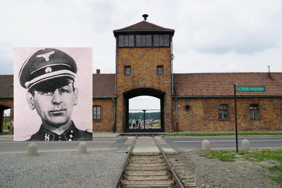 Auschwitz SS - Obersturmführera Josefa Kollmera zrobione przez polskie władze / autor: Fratria/Wikipedia/Domena publiczna
