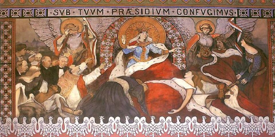 Włodzimierz Tetmajer "Alegoria Polski umarłej"; fot. Wikimedia Commons