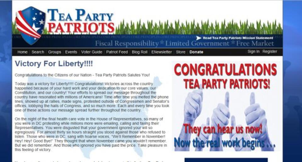 fot. http://www.teapartypatriots.org 
