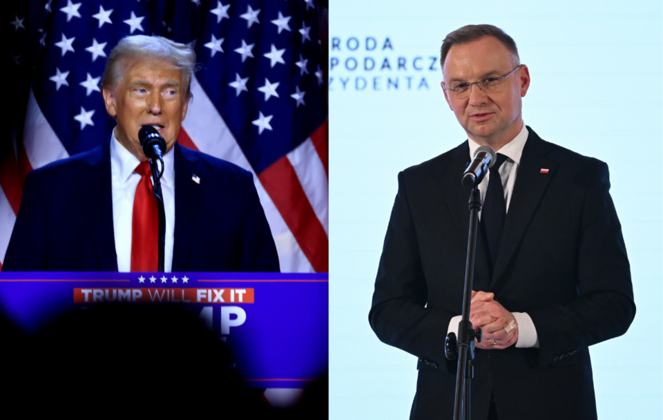 Donald Trump i Andrzej Duda  / autor: PAP/EPA/CRISTOBAL HERRERA-ULASHKEVICH/PAP/Darek Delmanowicz