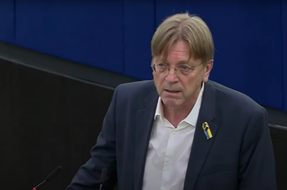 Guy Verhofstadt / autor: YouTube/Renew Europe
