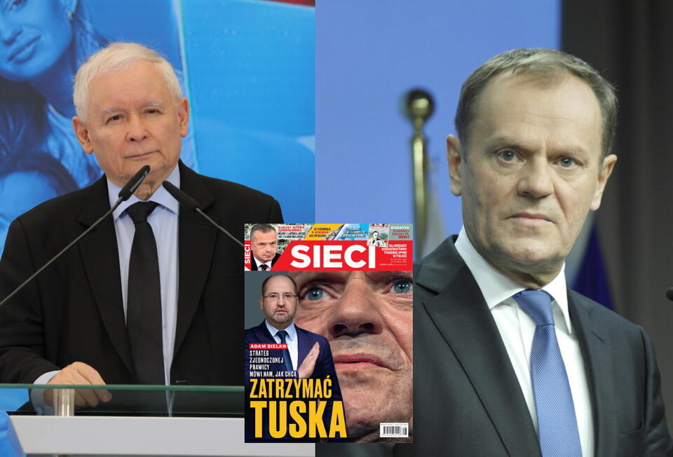 Jarosław Kaczyński, Donald Tusk / autor: fratria 