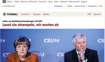 W "Der Spiegel" pogardliwie o premierze Polski, a sami rządu nie umieją stworzyć