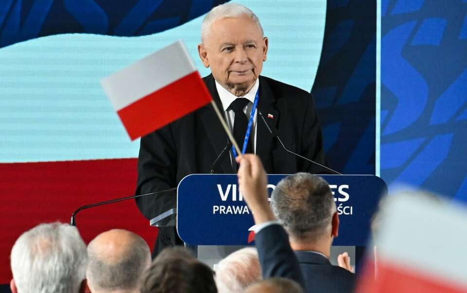 Prezes PiS Jarosław Kaczyński / autor: PAP/Piotr Polak
