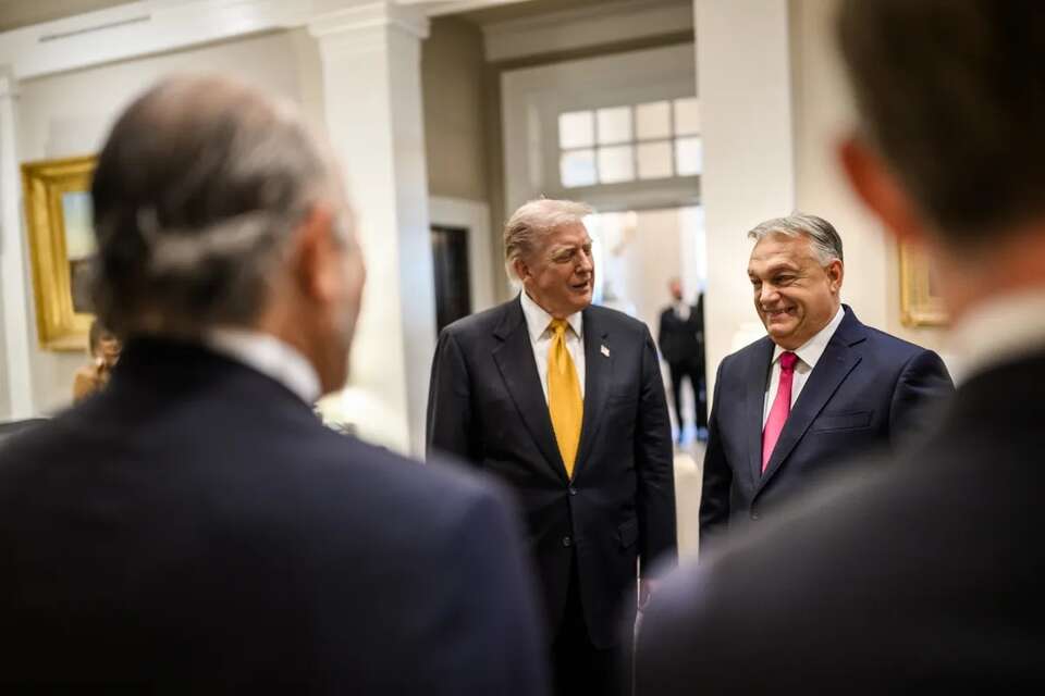 Prezydenci Donald Trump i Victor Orban / autor: White House 