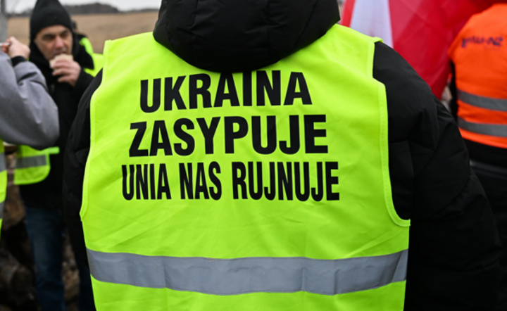"Ukraina zasypuje, Unia nas rujnuje" / autor: PAP