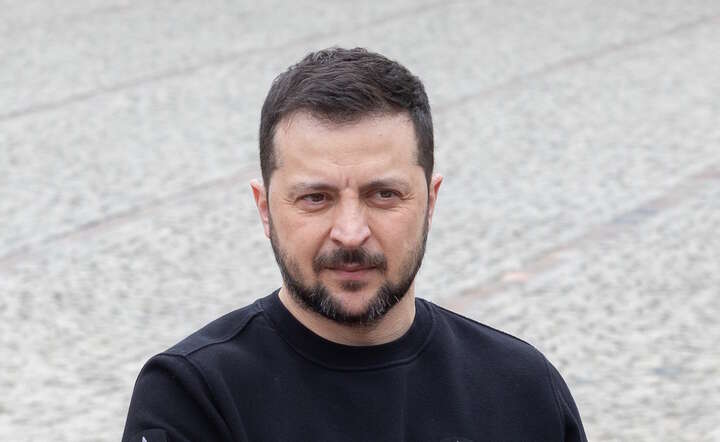 Prezydent Ukrainy Wołodymyr Zełenski  / autor: Fratria