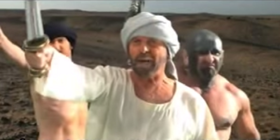 Kadr z filmu "Niewinność muzułmanów" (fot. YouTube)