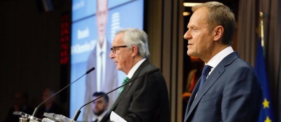 Jean-Claude Juncker i Donald Tusk / autor: Consilium.europa.eu