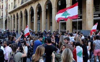 Demonstracje w Libanie, kryzys i załamanie waluty najgorsze od dziesięcioleci