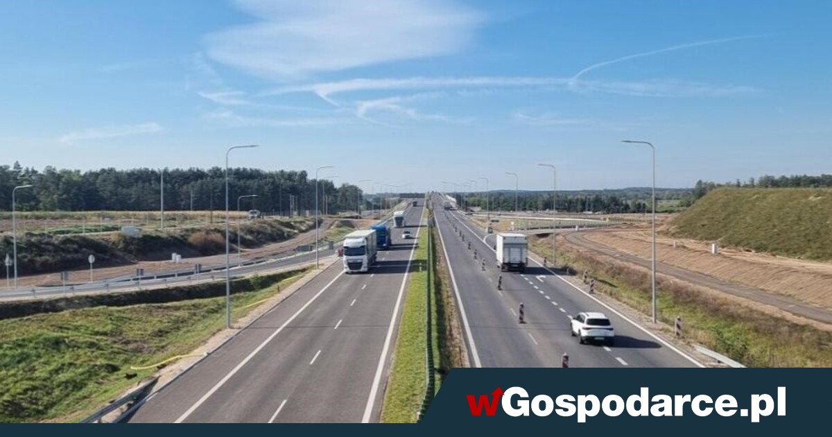 Via Baltica - dwie jezdnie na całej długości